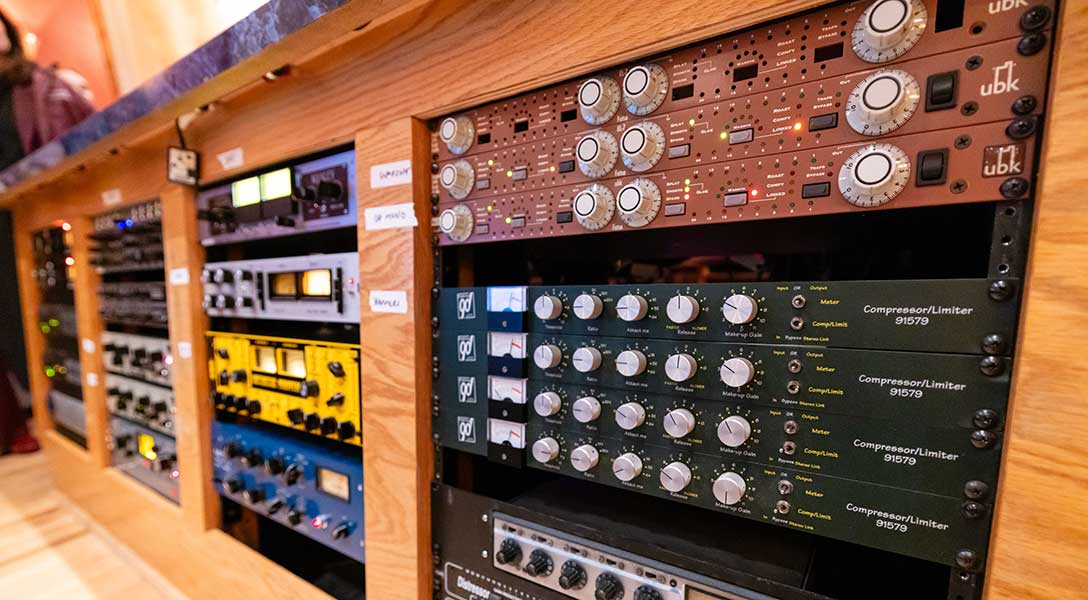 The Panhandle House's owners designed and equipped the studio to suit the needs of a variety of artists.