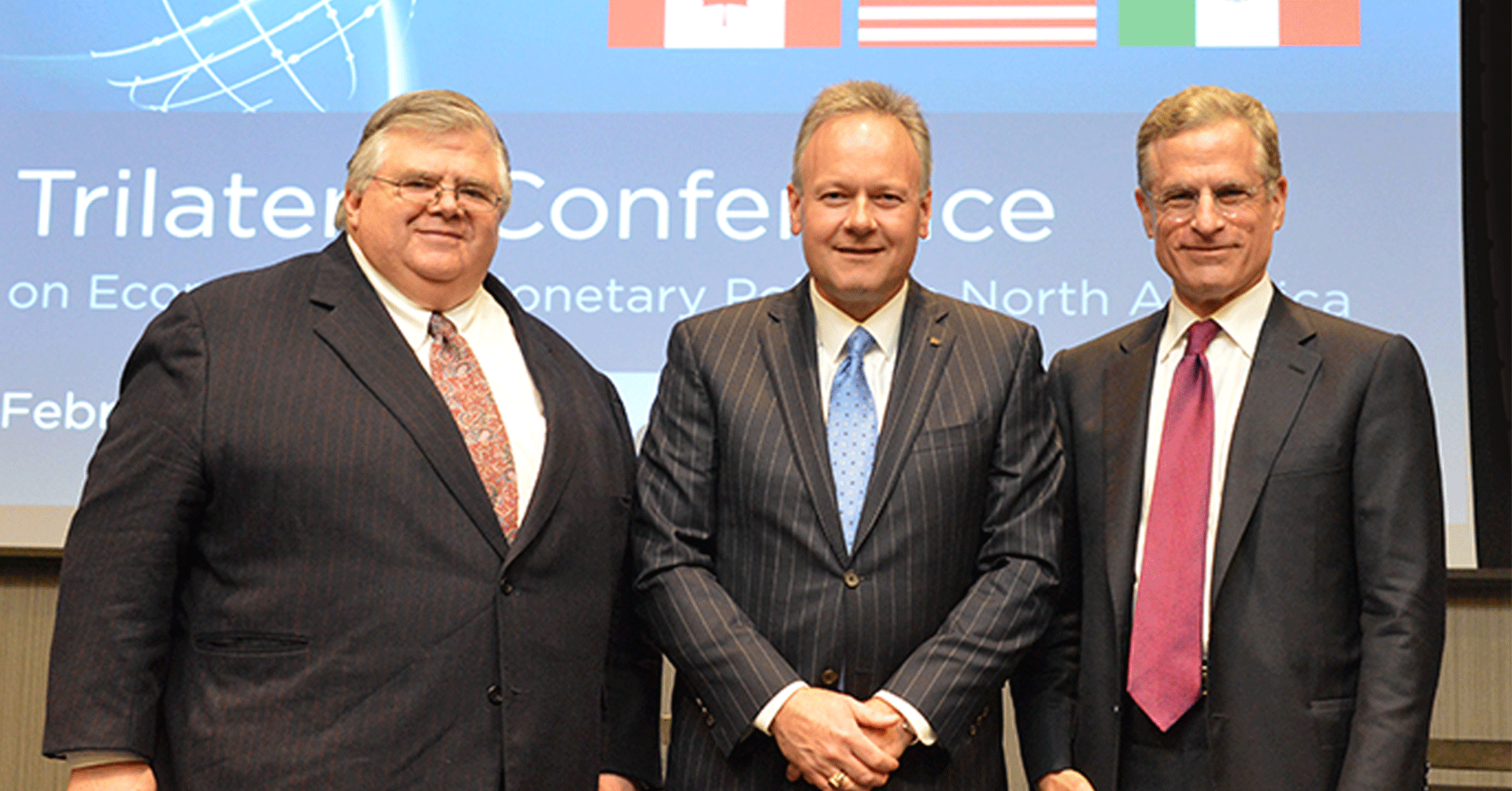 Agustín Carstens and Stephen S. Poloz